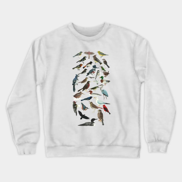 Bird Fanatic Crewneck Sweatshirt by LadyElizabeth